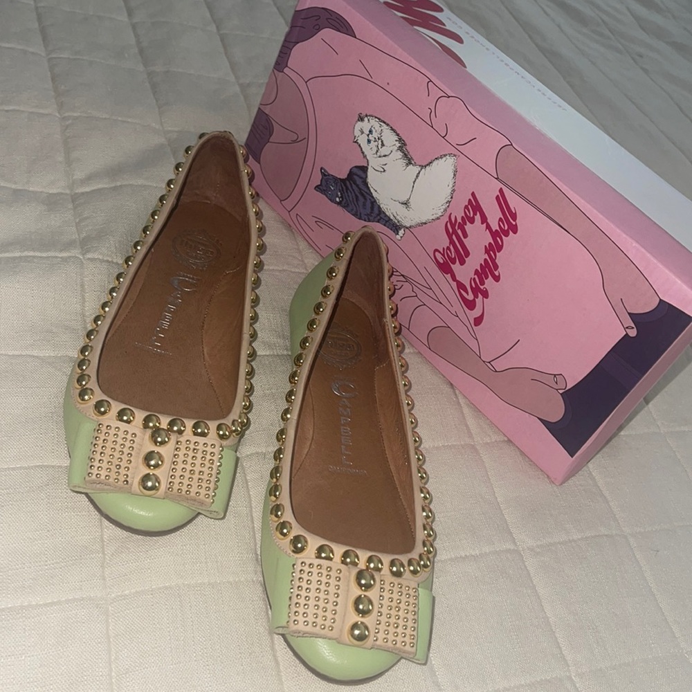Jeffrey Campbell Dave Time flats shoes